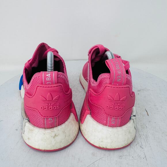 Adidas NMD R1 Running Shoes Sneakers Lace Up Low Top FX7073 Pink Womens Size 7.5 - Picture 6 of 10